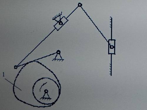 очень ! Определить функциональнон назначение механизма, назвать звенья по характеру движения,дать ха
