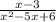 \frac{x - 3}{x ^{2} - 5x + 6 }