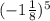 (-1\frac{1}{8})^{5}