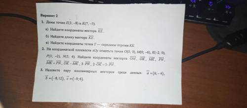 Нужно решить,вектора не понимаю,желательно быстрее