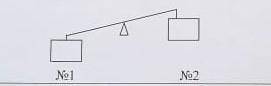 5.На одной чаше весов стальной, а на другой медный брусок. На какой чаше песов стоит медный брусок?
