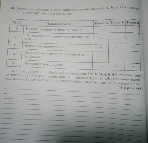 Нужно прочитать тест и ответить на 65 и 66 вопрос в 66 нужно минимум привести 2 примера