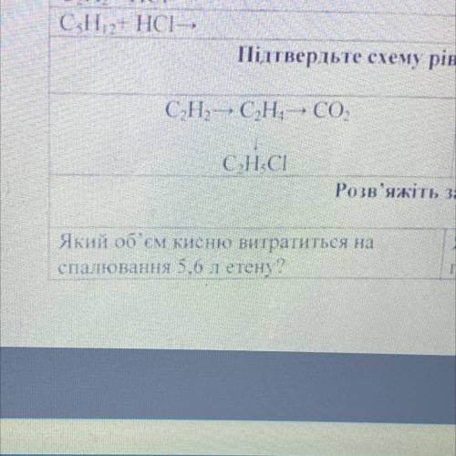 1 . Підтвердіть схему рівнянням реакції 2. Розв’яжіть задачу