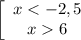 \displaystyle \left[\begin{array}{ccc}x6\\\end{array}\right