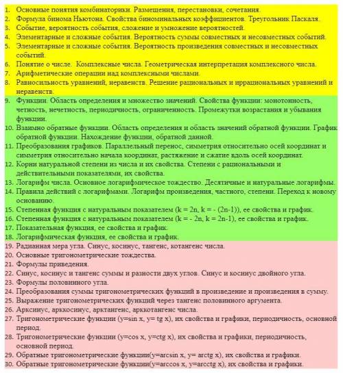 На какой 3 темы можно разделить экзаменационные билеты, что бы подготовиться быстрее