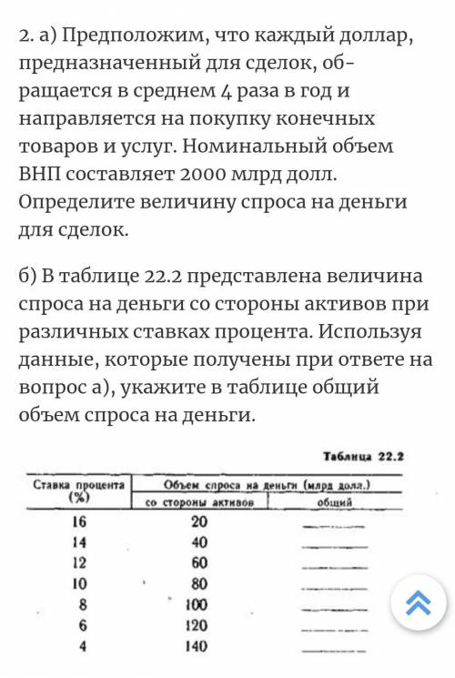 Надо решить задание б (экономика) В задание а) ~500млрд. долларов