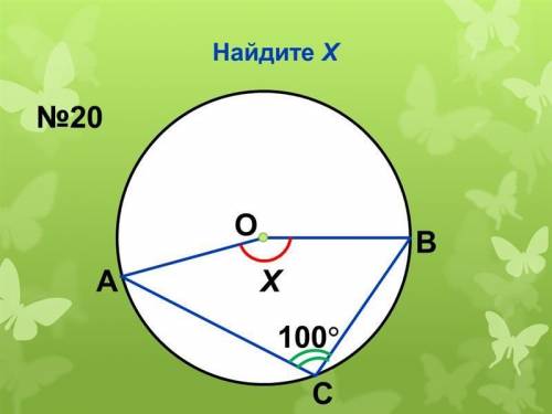 Решить 6 задач,тема центральные и вписанные углы (8 класс)