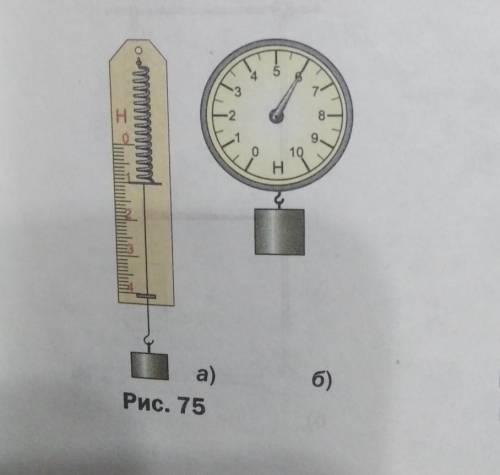 2. Чему равен вес каждого груза (см. рис. 75)? Укажите точку его при- ложения.