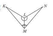 Доведіть рівність трикутників KLM і NLM, якщо ∠KLM = = ∠NLM і ∠KML = ∠NML.