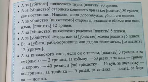 Прочитай статьи из Руссиой Праклы-первого шего до нае памятиика дрсинерусского права