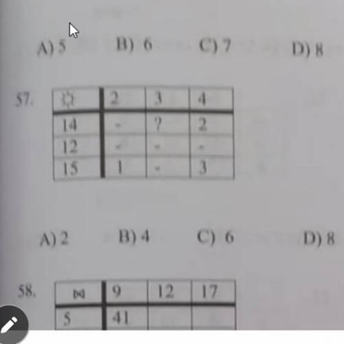 Если 144 это 2 154 это 3 152 это 1 То сколько делает 143 Варианты ответа А) 2 В)4 С)6 D)8 С объ