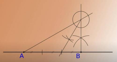 6. Как можно поделить данный отрезок на 3 равные части? Используя циркуль разделите отрезок AB = 12