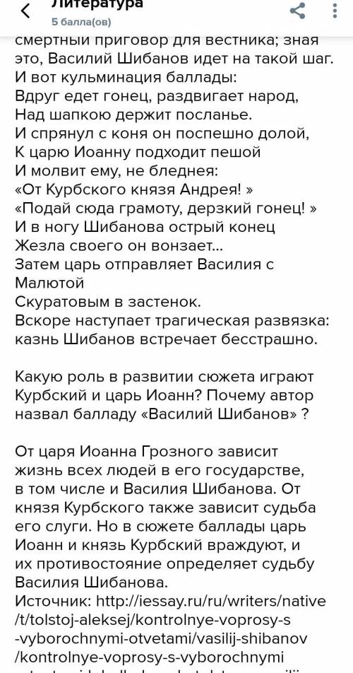 Почему Василий Шибанов решает вернуться в Россию и доставить письмо царю, хотя знает что его ждёт?