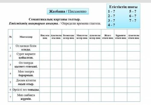 КАЗАХСКИЙ ЯЗЫК.У МЕНЯ 20 МИНУТ.