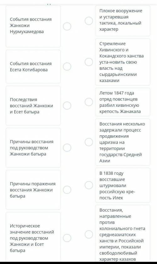 Установите соответствие между историческими событиями и их описанием: Сделаю лучший ответ кто 1 отве