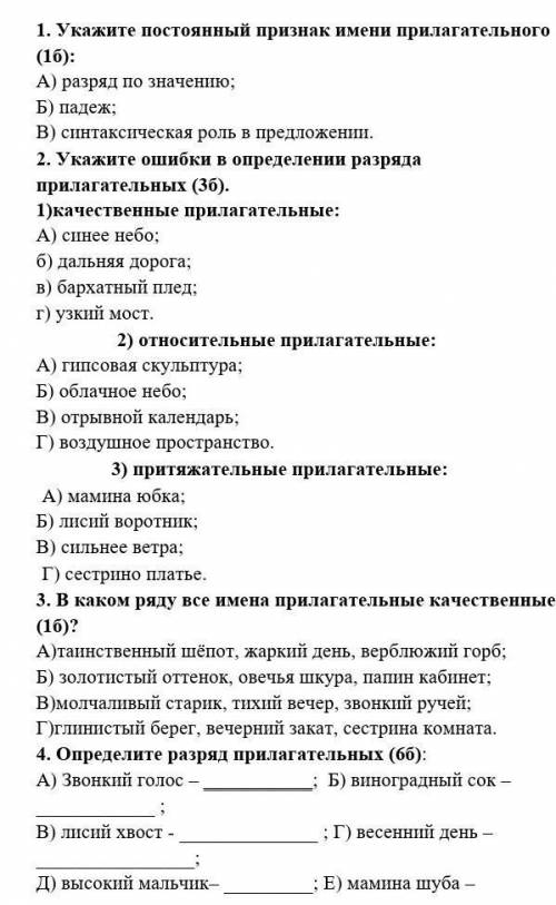 по проверочной работе 6 класс