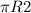 \pi R{2}