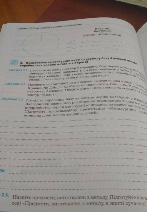 ПРАКТИЧНА РОБОТА 6 9 КЛАС ДУМАНСЬКА ЗРОБИТИ КОЛО ЧОРНАМЕТАЛУРГІЯ