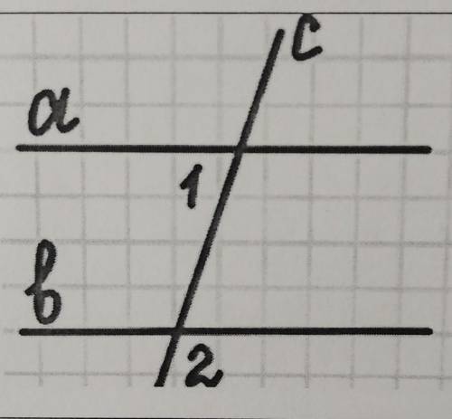 Решите ! дано: a||b угол 2-угол 1=40°найти угол 1; угол 2