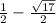 \frac{1}{2}-\frac{\sqrt{17} }{2}