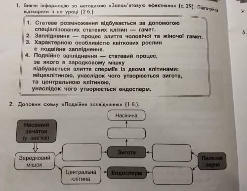 Биология 6 класс разобраться задание 2