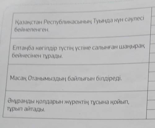 Каждому из предложений составьте по три вопроса