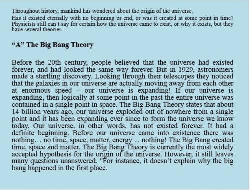 с английским ;) ОЧЕНЬ ДАМ 30Б Read the article again, then for questions 1-8, choose from theories A