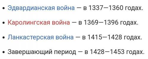 Напишите самые известные события Франции, Англии и Испании Расписывать не нужно, укажите только назв