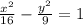 \frac{x^2}{16} -\frac{y^2}{9}=1