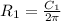 R_1=\frac{C_1}{2\pi }