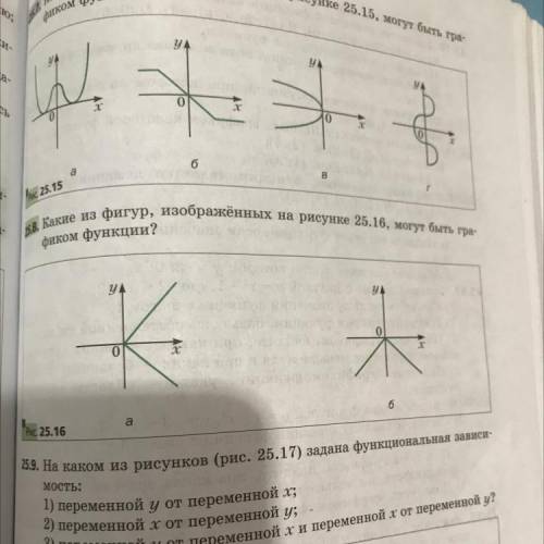 25.8 рис25.16 объясните свой ответ, как можно записать в тет?