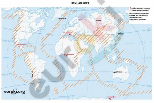география контурные карты стр 14 15