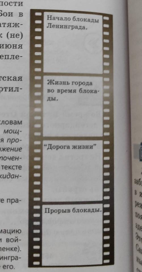 463. Найдите в Интернете информацию о блокаде Ленинграда фашистскими войсками. Прочитайте план текст