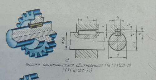 . Начертить как на примере, в лекции не могу найти b3 и t2 (последнее). m = 5мм, z = 32мм, Dв = 35мм