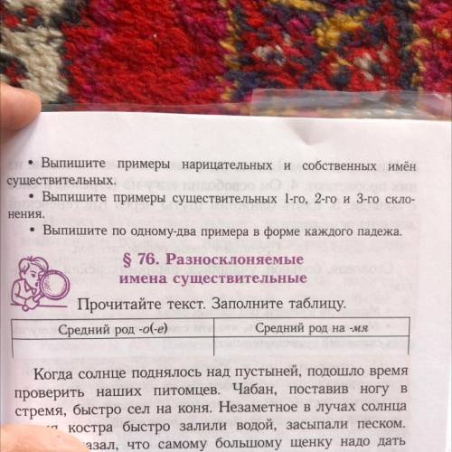 Упражнение 460. Прочитайте текст, • Запишите примеры нарицательных и собственных имён • За нашите пр