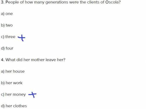 The gift Oscola McCarty spent more than 75 years washing and ironing other people's clothes. Her lin