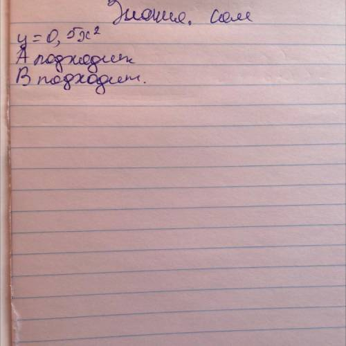 2. Какие из точек: A(0; 72) В (3; 24), С (36; -2) и D (1;72) принадлежат графику функции y = 72/x