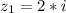 z_{1}=2*i; z_{2}=-1+i; 