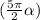 (\frac{5\pi}{2} +\alpha )