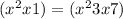 ( {x}^{2} + x + 1) = ( {x}^{2} + 3x + 7)