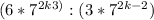 (6*7^{2k+3)} : (3*7^{2k-2} )