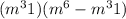 (m ^{3} +1)(m{ ^{6}-m ^{3}+1)