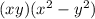 (x + y) + (x {}^{2} - y { }^{2} )