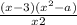 \frac{(x-3)(x^{2}-a)}{x+2}