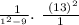 \frac{\ 1}{^{^{1^2-9}}}.\ \frac{\ \left(1+3\right)^2}{1}