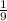 \frac{1}{9}