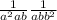 \frac{1}{a^{2}+ab } +\frac{1}{ab+b^{2} }