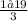 \frac{1+√19}{3}