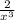 \frac{2}{x^{3} }