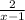 \frac{2}{x-1}